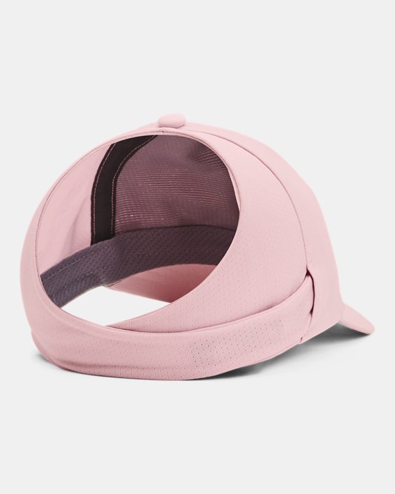 Women's UA Iso-Chill Breathe Wrapback Cap in Pink image number 1